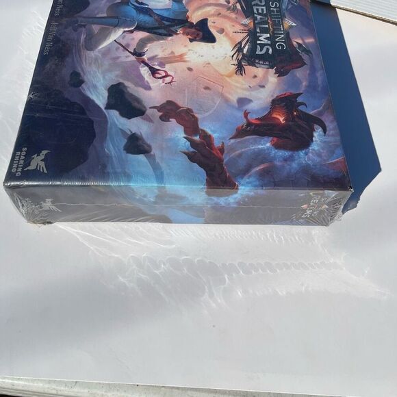 Shifting Realms Board Game Soaring Rhino 2018 Fantasy Elf Dwarf Orc Magic City - Picture 2 of 6